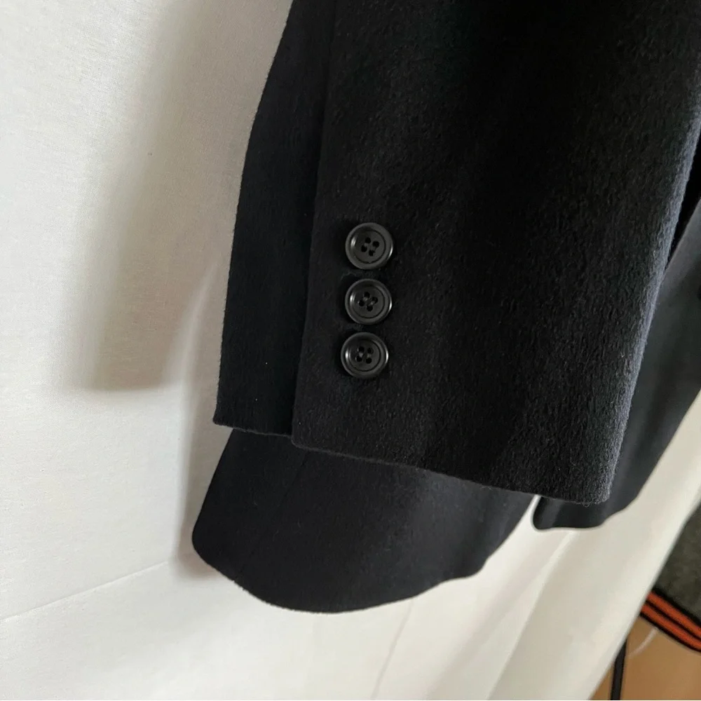 HUGO BOSS Cashmere Blazer Ing LoroPiana APOLLON Black Size 40SH - Picture 5 of 10